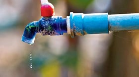 <b>دہلی-میں-پانی-کی-فراہمی-متاثر،-جمنا-میں-امونیا-کی-سطح-میں-اضافہ</b>