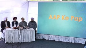 <b>امرتسر-میں-ڈاکٹر-امبیڈکر-کے-مجسمے-پر-حملہ:-کانگریس-نے-عآپ-پر-شدید-تنقید-کی</b>