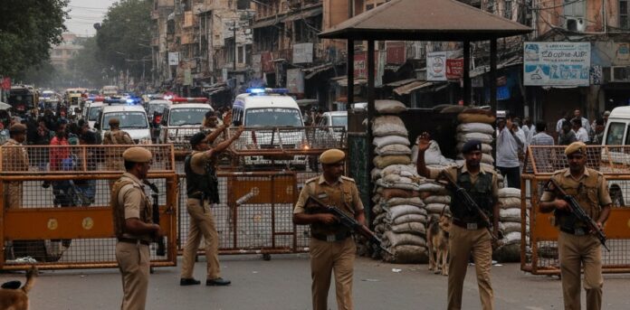 Dilli-dhamake-ke-baad-shehar-bhar-mein-security-high-alert