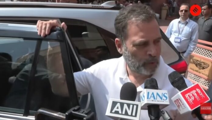 rahul-gandhi-attack-on-modi-us-israel-pressure-india-foreign-policy